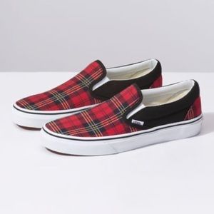 flannel vans size 6